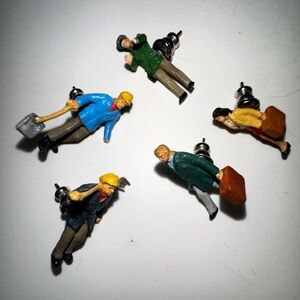 4 for $10!!! VNTG Men/Woman at Work Pierced Earrings